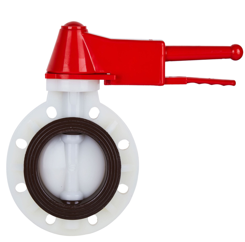 PVDF蝶閥_PVDF對夾蝶閥_歡琪塑膠